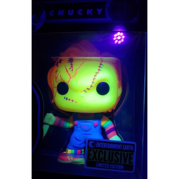 MINT Child's Play Chucky Black Light Funko Pop! Vinyl Figure #315 - Picture 13 of 13